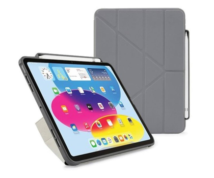 Etui do tableta Pipetto Origami Pencil Case do iPad 2022 (10. gen.) dark grey PIP053-50-V